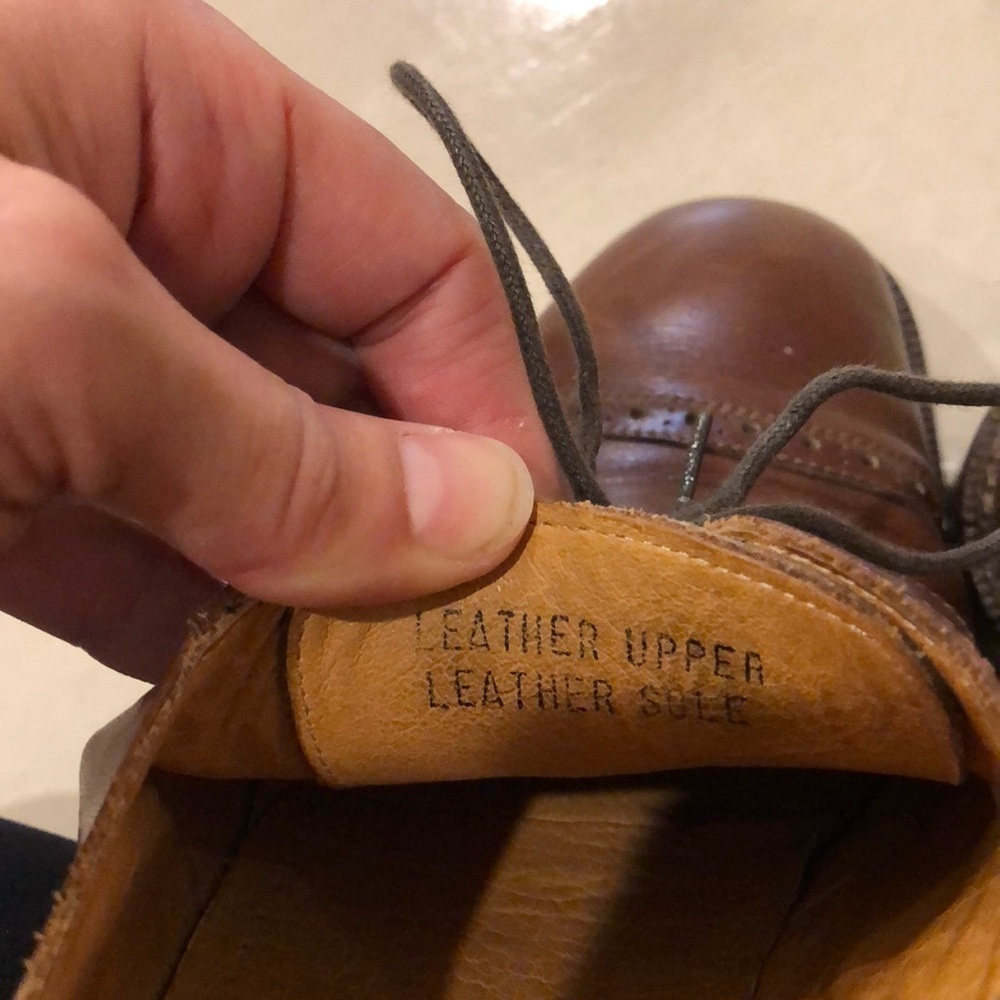 Panelli Oxford Brown Sz 11 - Picture 6 of 7